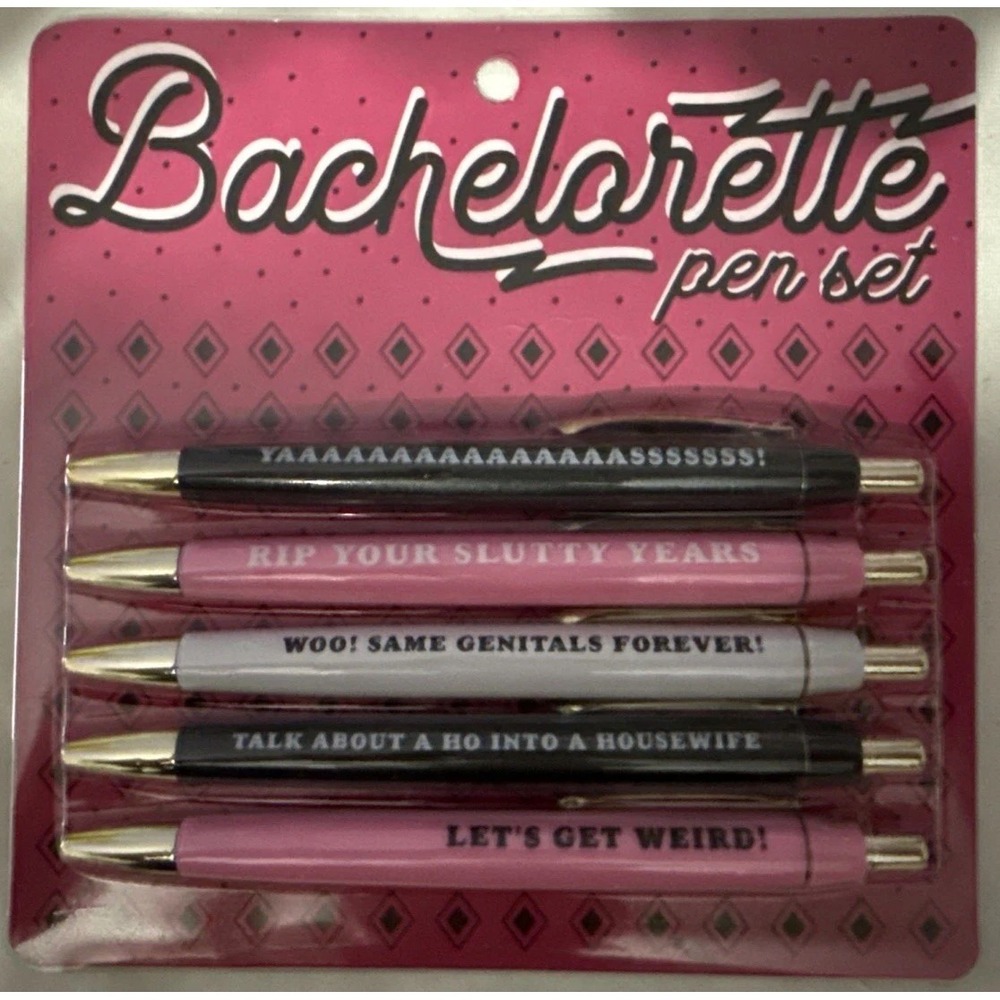pen set gift- Bachelorette Pen Set Gift